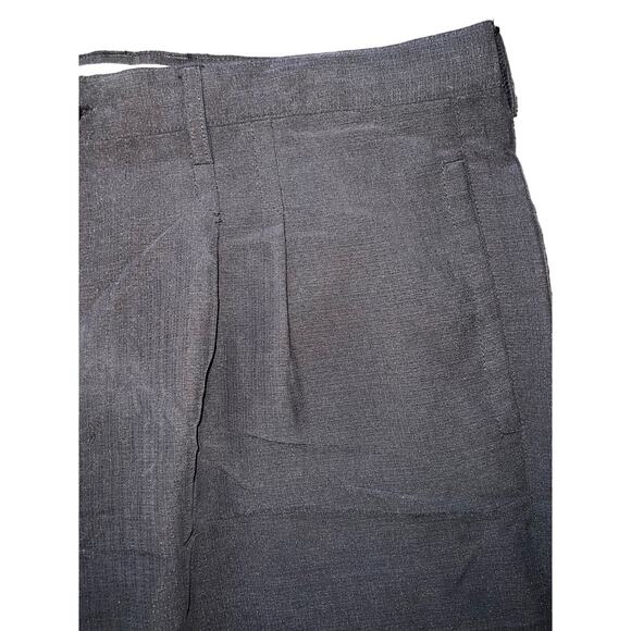 Bamboo Cay Men's Fine Resortwear Gray/Navy Pleated Dressy Modal Shorts SZ 38 EUC - Picture 2 of 4